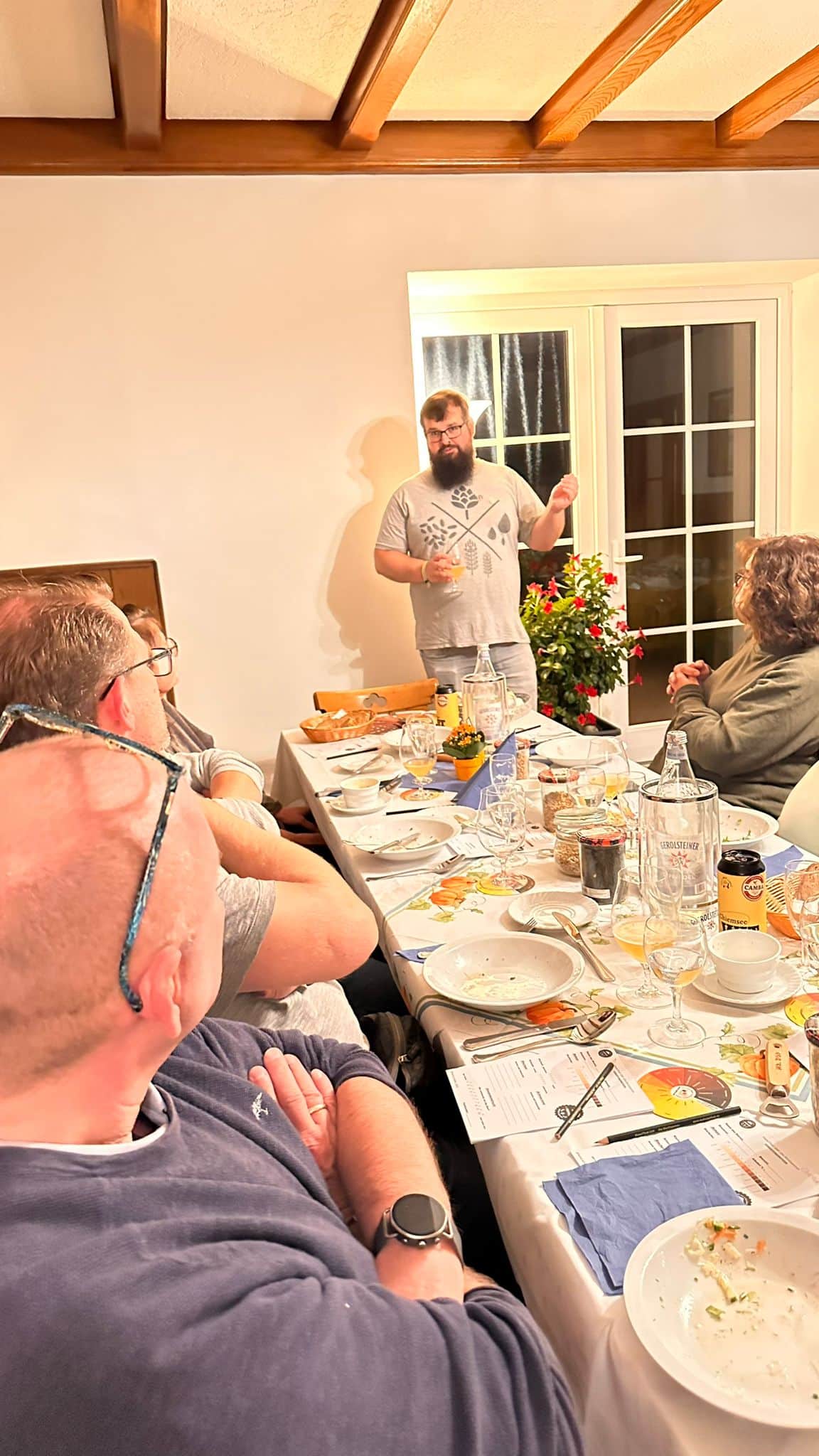 Gruppen Tasting in der Gastronomie